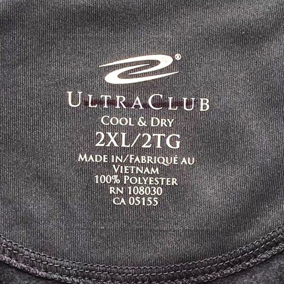 Ultra Club Cool & Dry Performance Quarter Zip Pullover NWT - Picture 5 of 11